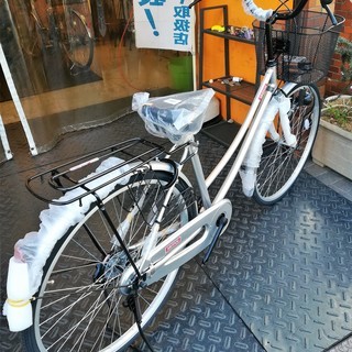 ☆特価新車！26インチ ママチャリ シルバー♪