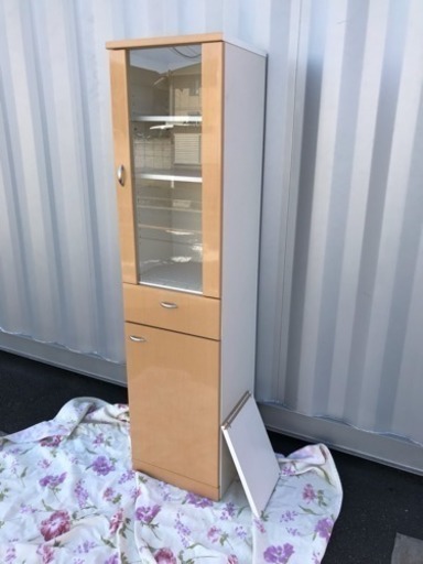 創愛ファニチュア 食器棚 隙間収納 マーキス 寸法 約 幅44 奥行40 高さ180cm M 塚田の収納家具 食器棚 キッチン収納 の中古あげます 譲ります ジモティーで不用品の処分