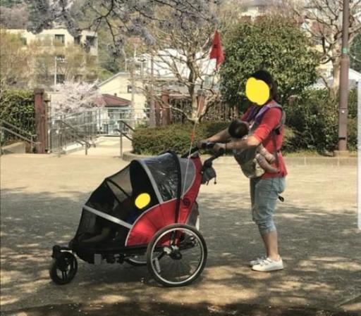 交渉中☆SCHWINN社製　チャイルドトレーラー　ジョイライダー