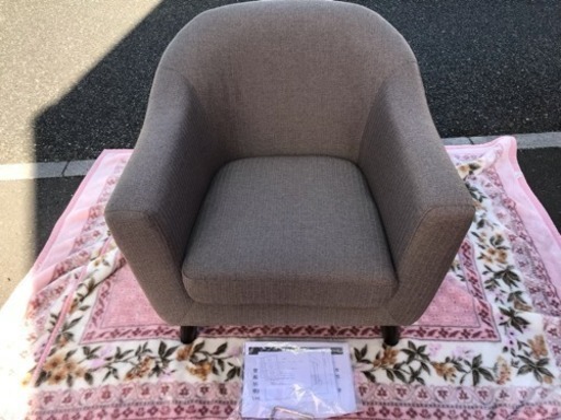 美品 ニトリ カフェ風モダン１人用ソファ シャルパ M 塚田のソファ 1人用ソファ の中古あげます 譲ります ジモティーで不用品の処分