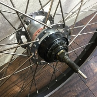 ビッケ 20インチ 強化リアホイール(車輪)内装3段 新品