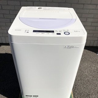 ★【2017年製】シャープ 5.5kg 全自動洗濯機 ES-GE...