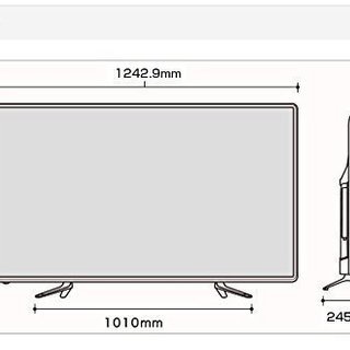 maxzen マクスゼン JU55SK03 55V型 4K対応 液晶テレビ 外付けHDD録画