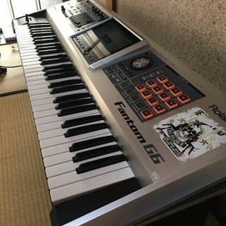 Roland Fantom G6 ローランド シンセサイザー サンプラー 61鍵 サスティンペダル付き  