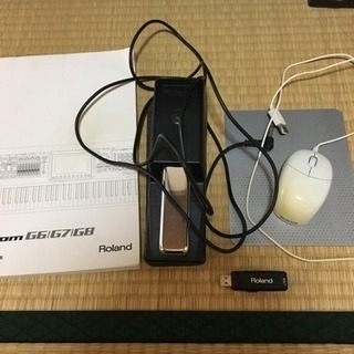 Roland Fantom G6 ローランド シンセサイザー サンプラー 61鍵 サスティンペダル付き  