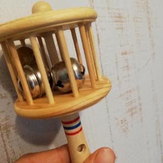 ガラガラおもちゃ　笛