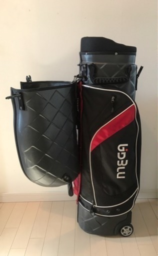 メガゴルフ社 軽量 ハードケース キャディバッグ キャスター付き