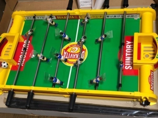 サッカーテーブルゲーム 中田浩二\u0026高原直秦 デカビタオリジナルサッカーゲーム 当選品 非売品 未使用品