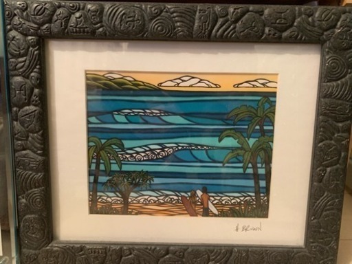 Heather Brown Art フレーム付き