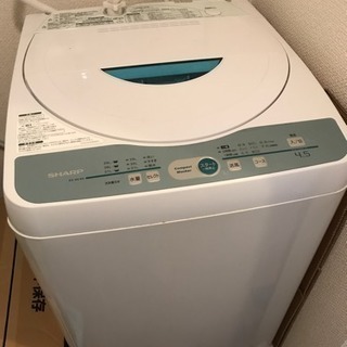 洗濯機 SHARP ES-GL45