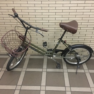 20インチ シングルギア 軽快車 自転車