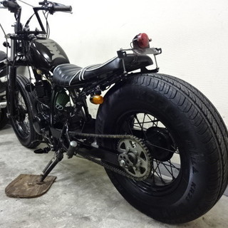 TW200 フルカスタム フルブラック ボバー仕様
