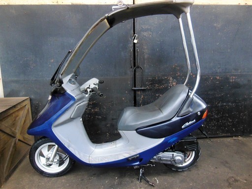 希少 HONDA キャビーナ50 屋根付 セル始動 軽整備点検車両 AF33