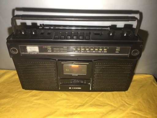 サンヨー ラジオ カセットレコーダー MR-X800