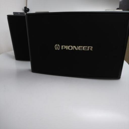 A725　PIONEER　スピーカー　業務用壁掛け　薄型スピーカー　カラオケ　CS-V19　ペア　動作未確認　現状渡し