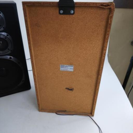 A726　SONY　スピーカー　SS-V515AV　動作未確認　音楽・映画にオススメ　ペア　ブラック　黒　2個セット A726 SONY スピーカー SS-V515AV 動作未確認 音楽・映画にオススメ