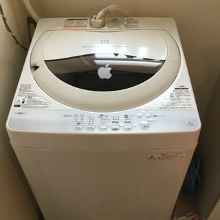 東芝製5キロ洗濯機