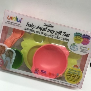 uinlui Baby Angel Tray ギフト ベビー食器...