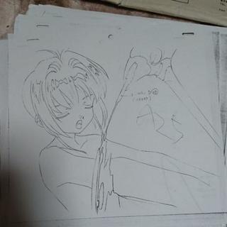 カードキャプターさくら マッドハウス封筒付き現場使用品 設定資料集 100枚以上