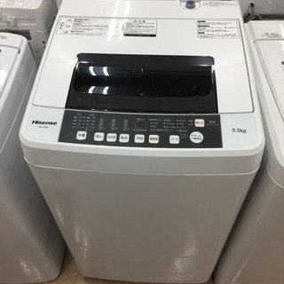 【6ヶ月安心保証付き】Hisense 全自動洗濯機 2017年製
