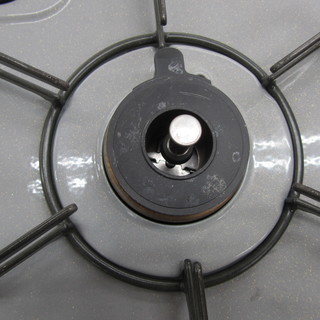 LP/プロパンガステーブル 16年製 水無し片面焼グリル 2口コンロ リンナイ/RINNAI  DCM02PGW 宮の沢