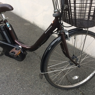 地域限定送料無料　パス　ナチュラ　8,9AH　シルバー　神戸市　電動自転車 地域限定 ヤマハ パス ナチュラ 新基準 子供乗せ 8,9AH 茶 アシスタ