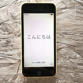 DoCoMo iPhone5c 32GB イエロー 白ロム