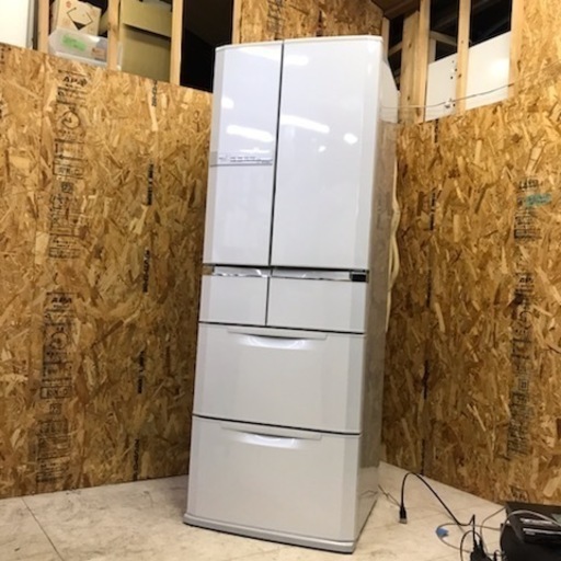 引取歓迎　MITSUBISH　６ドア冷蔵庫　大容量465L　動作良好！