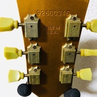 値段下げました！ギブソン USA フルアコ ゴールド色 90年製 ヴィンテージ復刻モデル ピックガード欠品