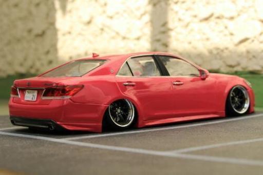 1/24 アオシマ 21クラウン 完成品 アオシマ1／24トヨタクラウン