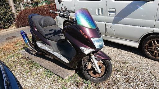 マジェスティ125改160不動車