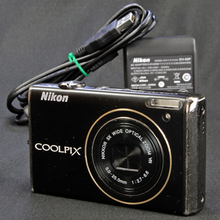 Nikon デジタルカメラ COOLPIX S640 ブラック ...