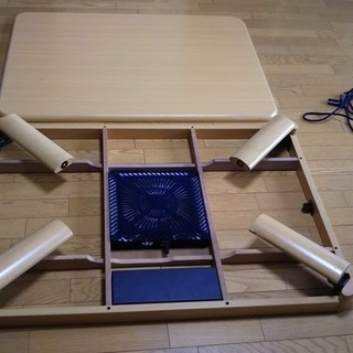 ニトリ製こたつテーブル　PL33-105NA　天板付き