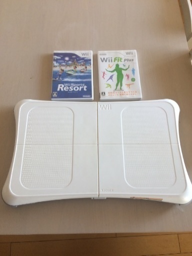 バランスwiiボード ソフト2本 Tia02 庄内通のテレビゲーム Wii の中古あげます 譲ります ジモティーで不用品の処分