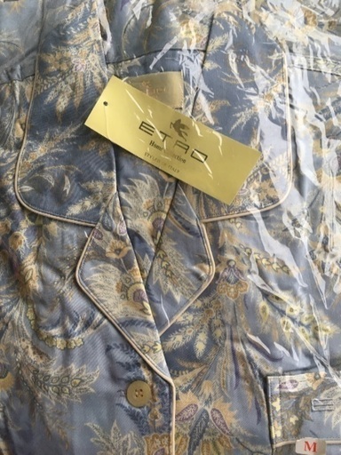新品未使用 ETRO エトロ シルクパジャマ M