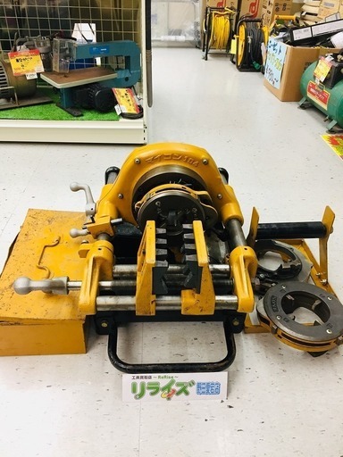 曽根 パイプネジ切り機 マイコン104 IS-CM104【リライズ野田愛宕店】【店頭取引限定】【中古品】1点限り早い者勝ち！