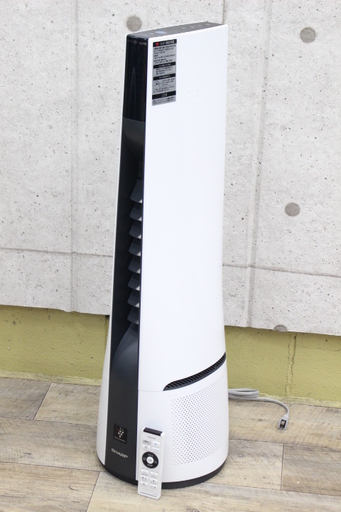 229)【美品】シャープ SHARP スリムイオンファン PF-HTC1-W 2015年製 