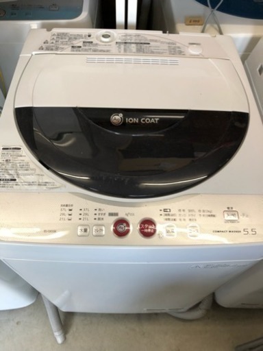 中古 全自動洗濯機 SHARP5.5キロ