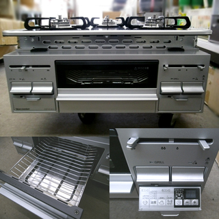 札幌 2018年製 展示未使用品 都市ガス ビルトインコンロ TN70WV60C タカラスタンダード 12A・13A