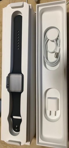 Apple Watch Series 3 42mm GPSモデル Space Gray Aluminium アップルウォッチ