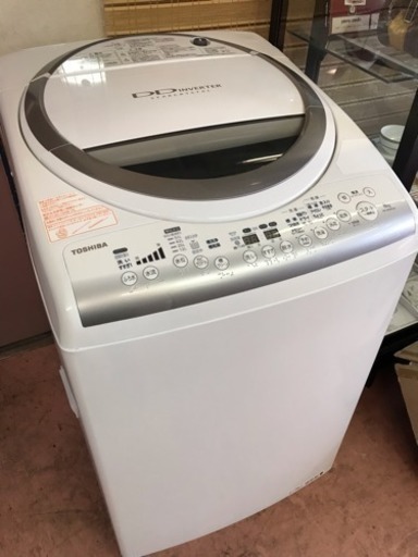 洗濯機8k 乾燥機能4.5k付  ★77865 三菱