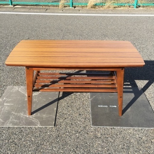 カリモク60 リビングテーブル （小）ウォールナット - 座卓、ローテーブル 