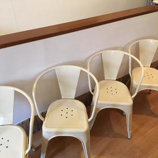 《値下げ》椅子、白 4脚セット - 売ります・あげます