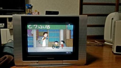 あげます！Panasonicブラウン管テレビ（地デジチューナー付き） (ken) 北大路の家電の中古あげます・譲ります｜ジモティーで不用品の処分