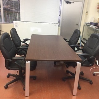 決算セール！！会議用テーブル、椅子セット販売