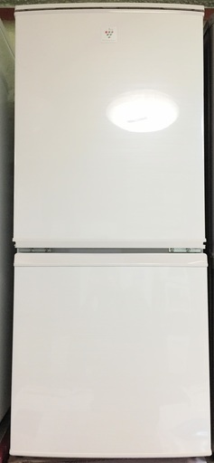 【送料無料・設置無料サービス有り】冷蔵庫 SHARP SJ-PD14A-C 中古 ②