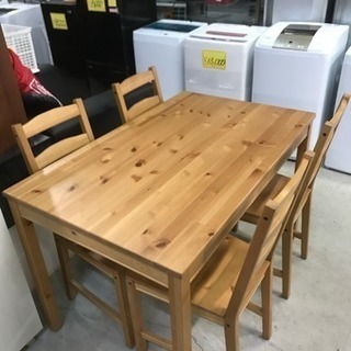 キズあり激安！IKEA ダイニングテーブル イス×4脚 セット！