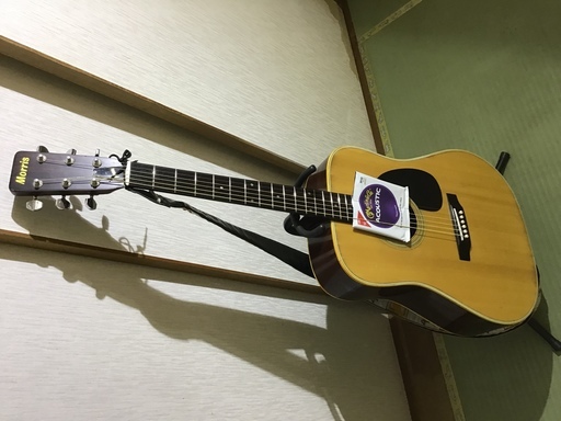 モーリス ギター W18  新品の弦に張替え済み 調節すみ