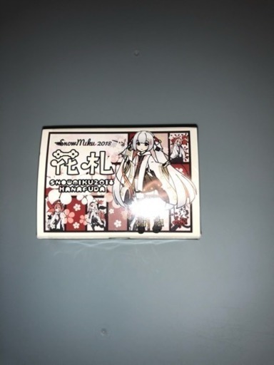 初音ミク 雪まつり限定品  花札