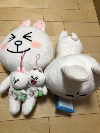 Lineライン コニーぬいぐるみセット ちょこ 成城学園前のおもちゃ ぬいぐるみ の中古あげます 譲ります ジモティーで不用品の処分